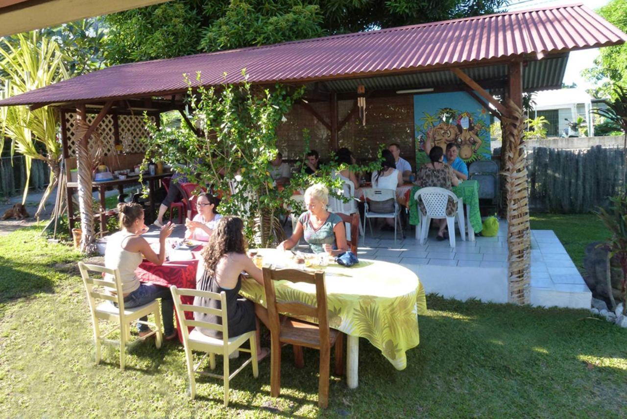 Pension Te Miti - Plage-Beach 200M - Mahana Parc & Vaiava Beach Pk18 - B&B Chambres Ou Dortoir Punaauia  Екстер'єр фото