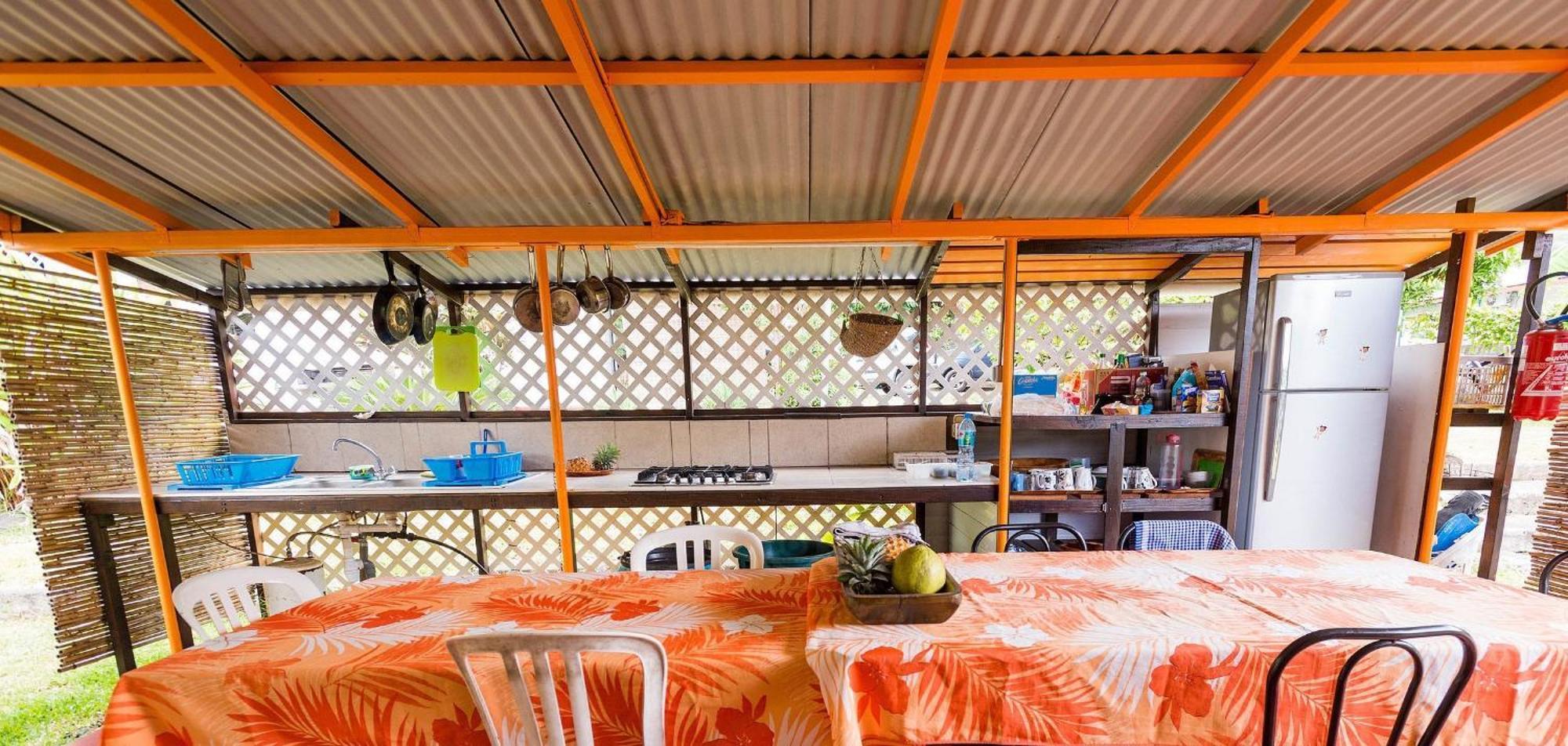 Pension Te Miti - Plage-Beach 200M - Mahana Parc & Vaiava Beach Pk18 - B&B Chambres Ou Dortoir Punaauia  Екстер'єр фото