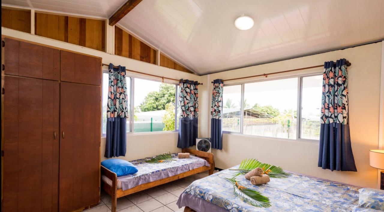 Pension Te Miti - Plage-Beach 200M - Mahana Parc & Vaiava Beach Pk18 - B&B Chambres Ou Dortoir Punaauia  Екстер'єр фото