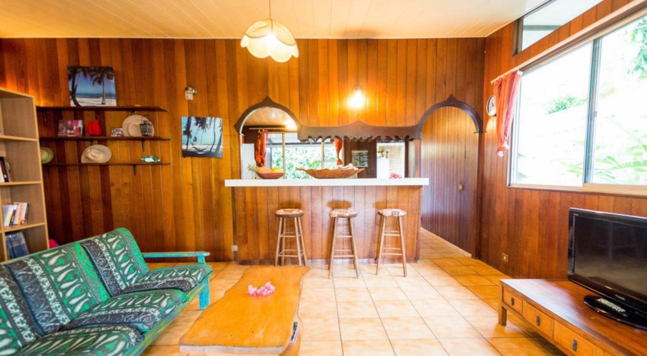 Pension Te Miti - Plage-Beach 200M - Mahana Parc & Vaiava Beach Pk18 - B&B Chambres Ou Dortoir Punaauia  Екстер'єр фото