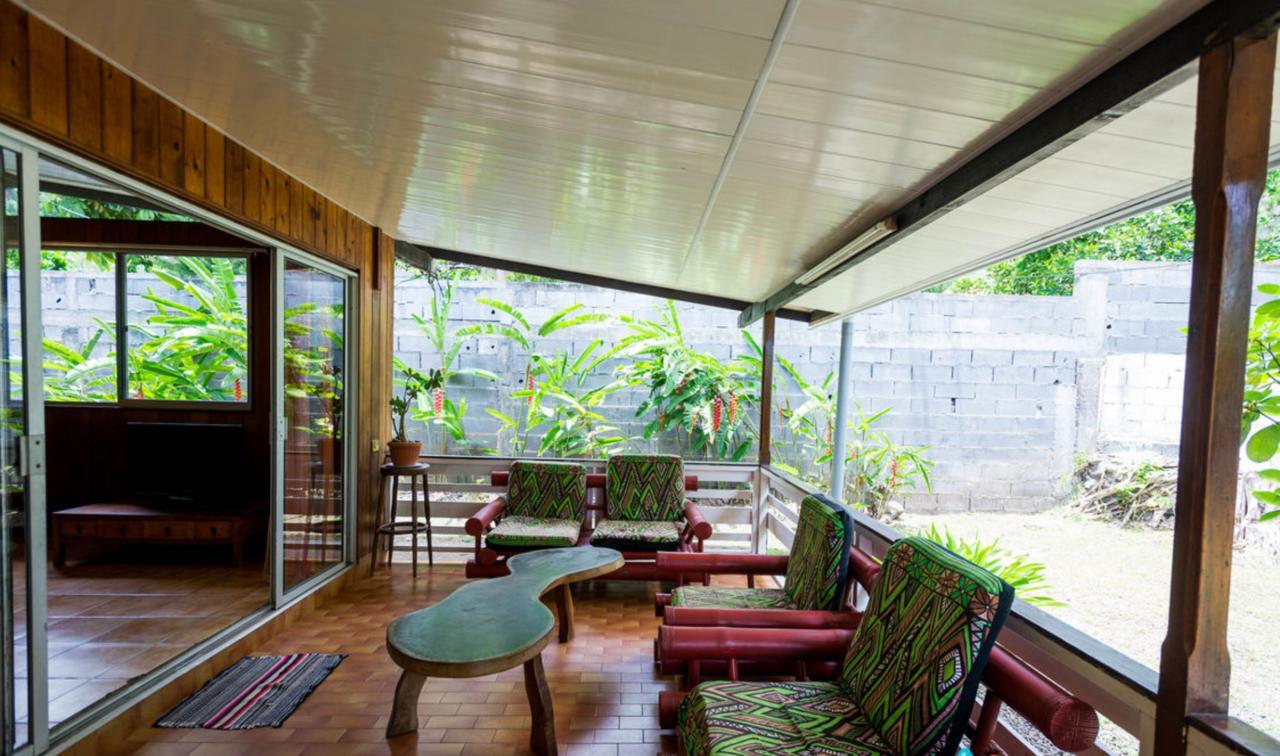 Pension Te Miti - Plage-Beach 200M - Mahana Parc & Vaiava Beach Pk18 - B&B Chambres Ou Dortoir Punaauia  Екстер'єр фото
