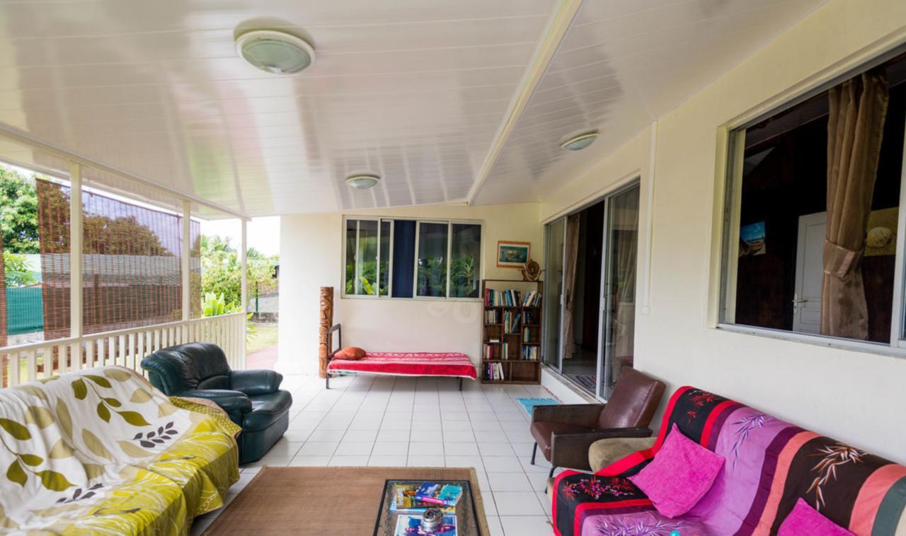 Pension Te Miti - Plage-Beach 200M - Mahana Parc & Vaiava Beach Pk18 - B&B Chambres Ou Dortoir Punaauia  Екстер'єр фото