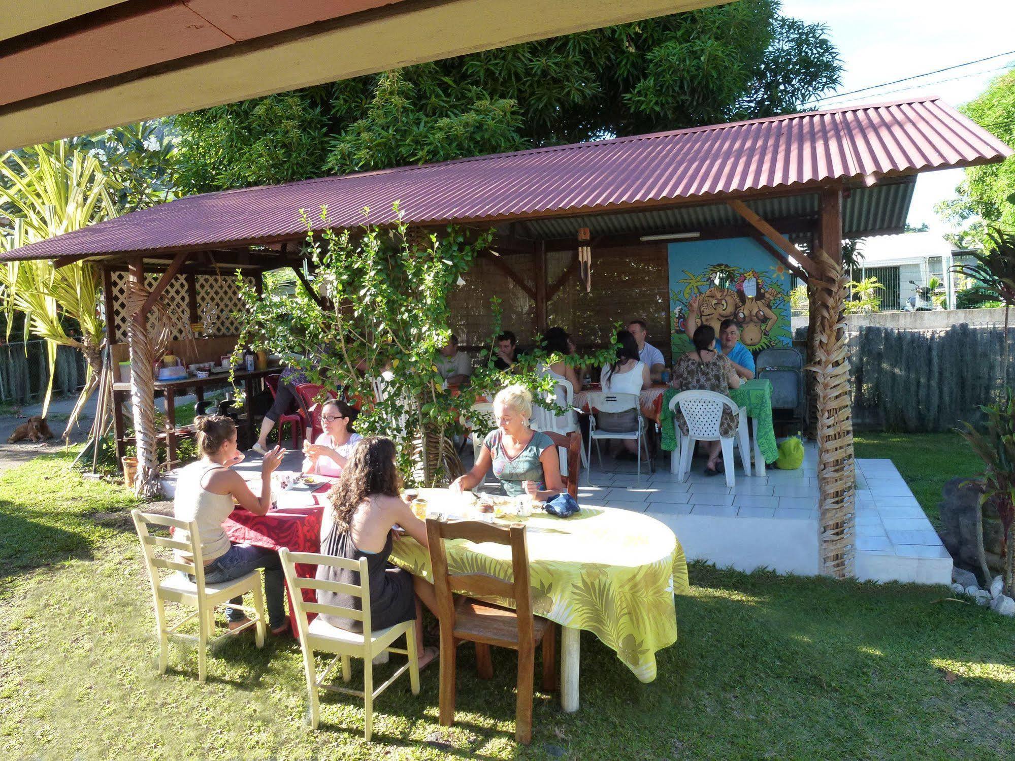 Pension Te Miti - Plage-Beach 200M - Mahana Parc & Vaiava Beach Pk18 - B&B Chambres Ou Dortoir Punaauia  Екстер'єр фото