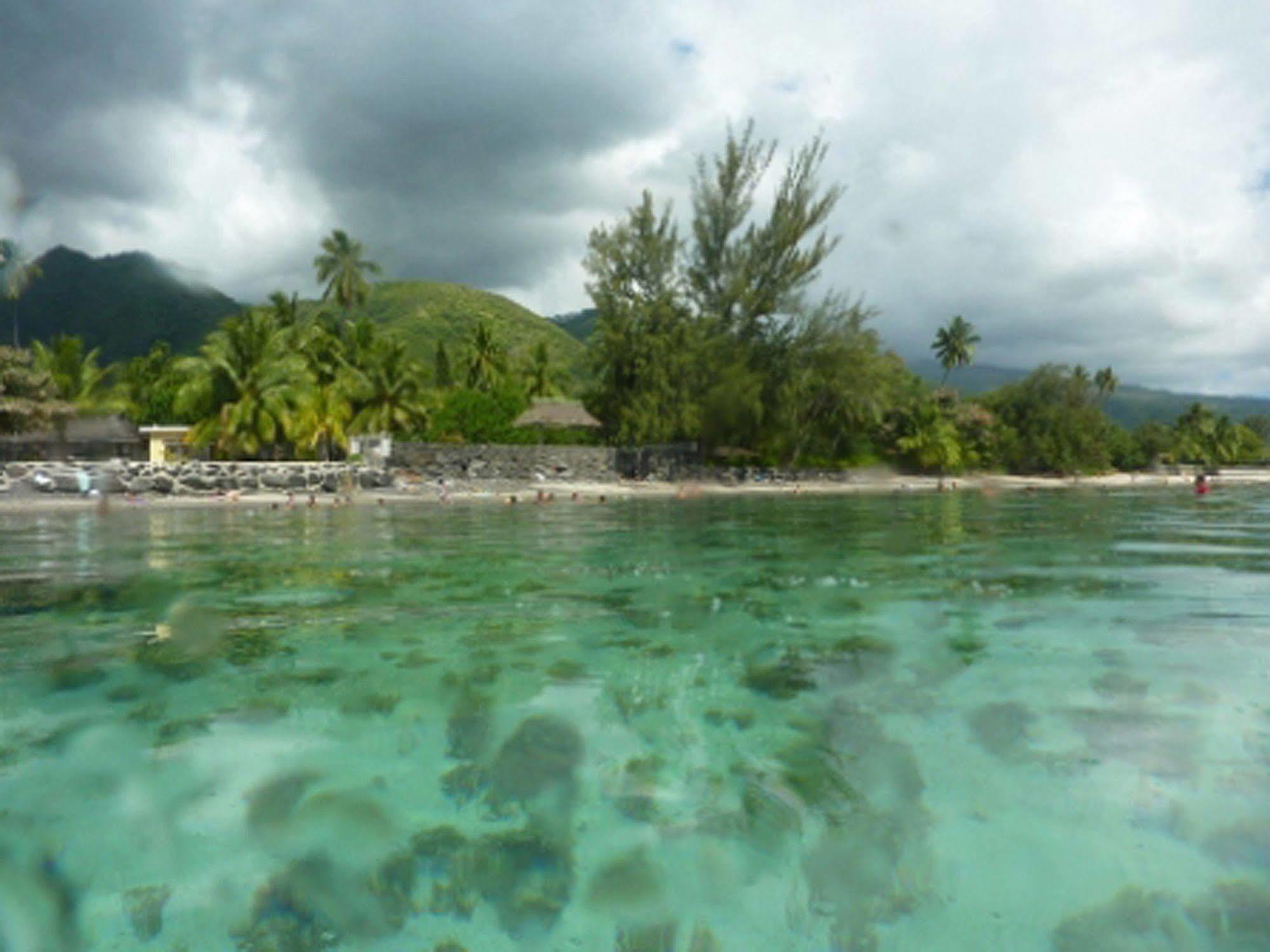 Pension Te Miti - Plage-Beach 200M - Mahana Parc & Vaiava Beach Pk18 - B&B Chambres Ou Dortoir Punaauia  Екстер'єр фото